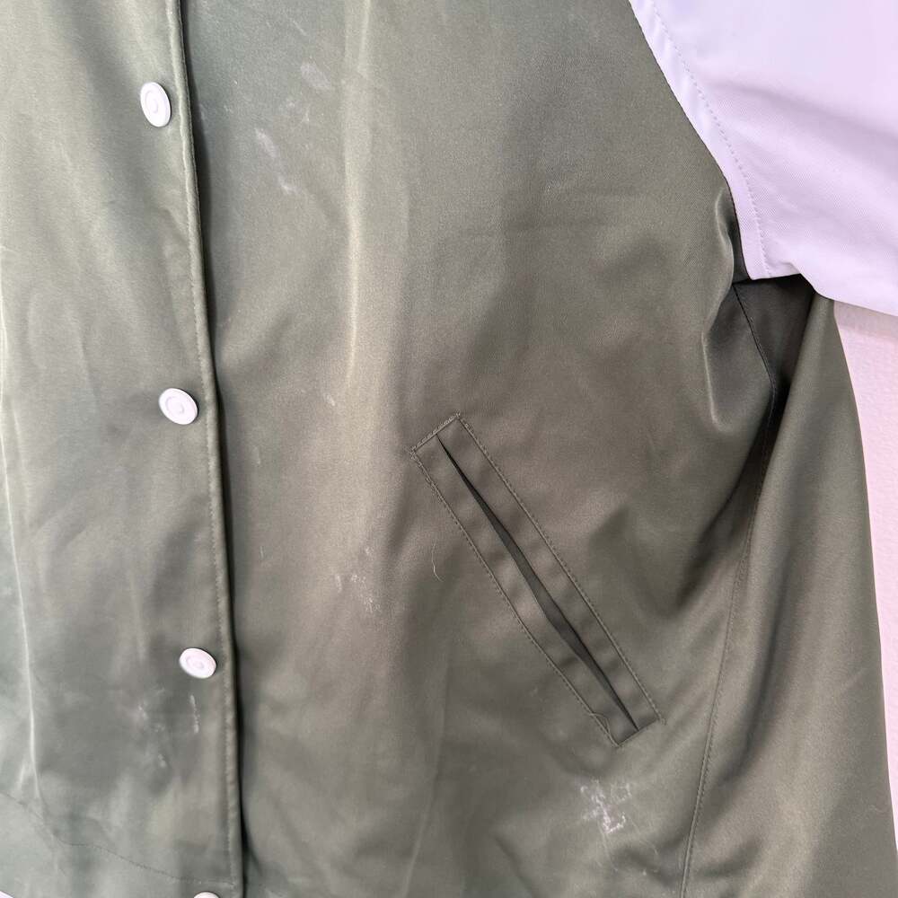 Hunter for Target Green &‎ White Varsity Swing Jacket - Picture 4 of 8